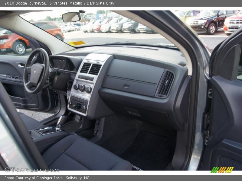 Silver Steel Metallic / Dark Slate Gray 2010 Dodge Journey SE
