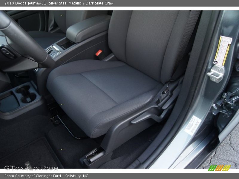 Silver Steel Metallic / Dark Slate Gray 2010 Dodge Journey SE