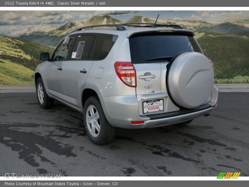 Classic Silver Metallic / Ash 2012 Toyota RAV4 I4 4WD