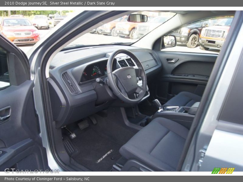 Silver Steel Metallic / Dark Slate Gray 2010 Dodge Journey SE