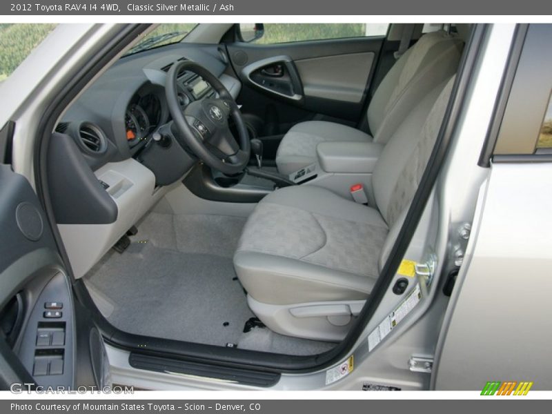 Classic Silver Metallic / Ash 2012 Toyota RAV4 I4 4WD