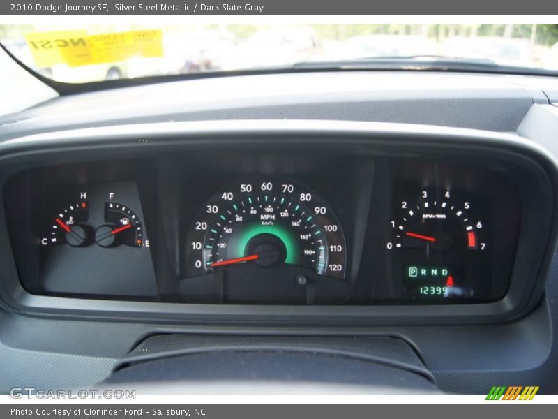 Silver Steel Metallic / Dark Slate Gray 2010 Dodge Journey SE