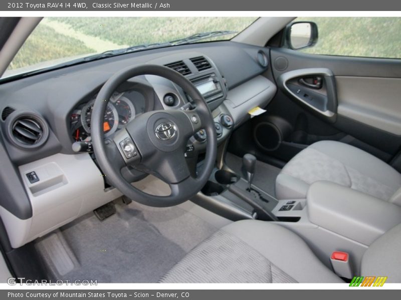 Classic Silver Metallic / Ash 2012 Toyota RAV4 I4 4WD