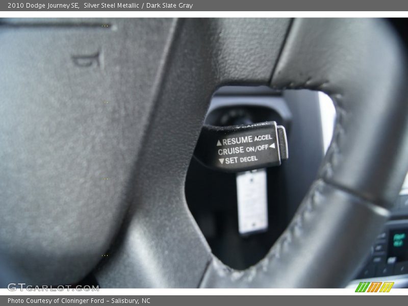 Silver Steel Metallic / Dark Slate Gray 2010 Dodge Journey SE
