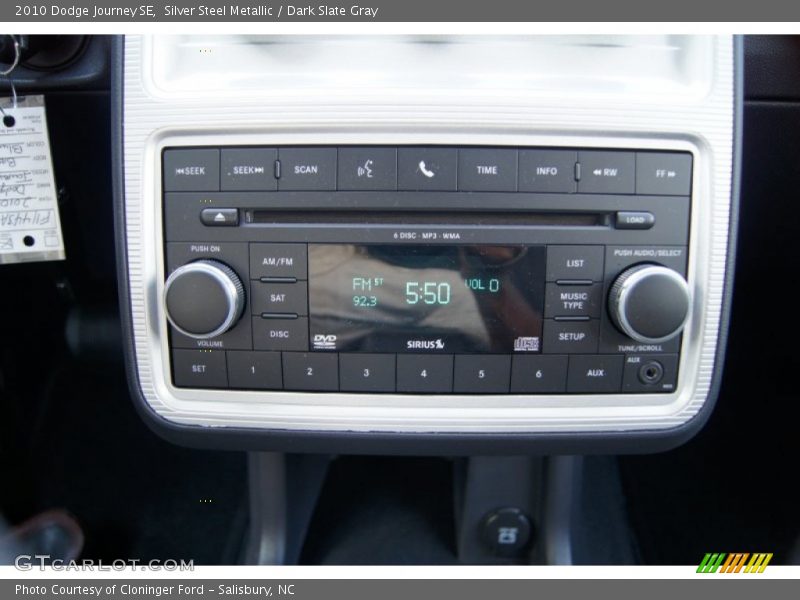 Silver Steel Metallic / Dark Slate Gray 2010 Dodge Journey SE