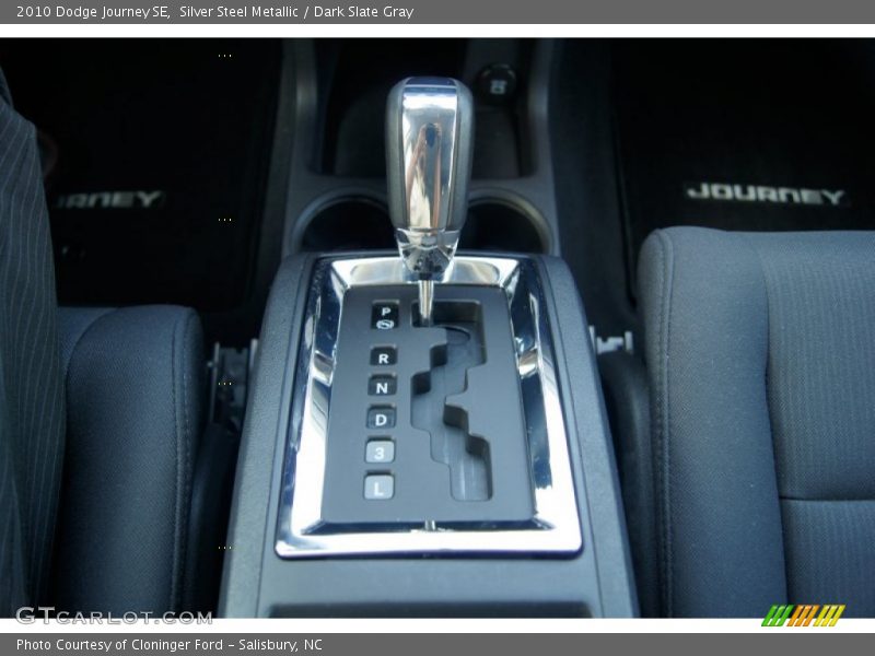 Silver Steel Metallic / Dark Slate Gray 2010 Dodge Journey SE
