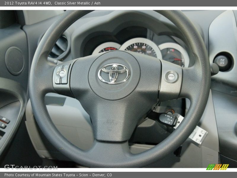 Classic Silver Metallic / Ash 2012 Toyota RAV4 I4 4WD