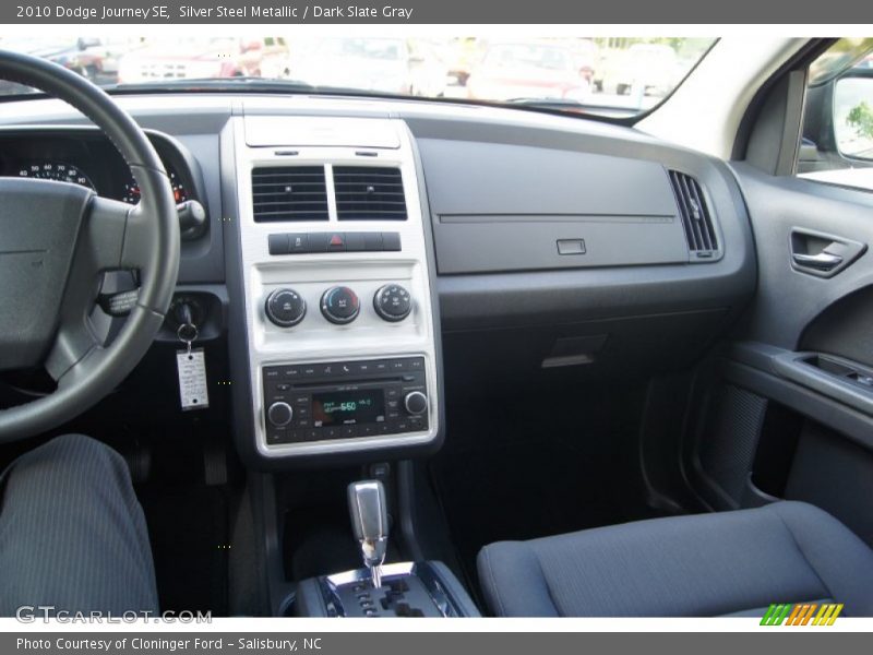 Silver Steel Metallic / Dark Slate Gray 2010 Dodge Journey SE