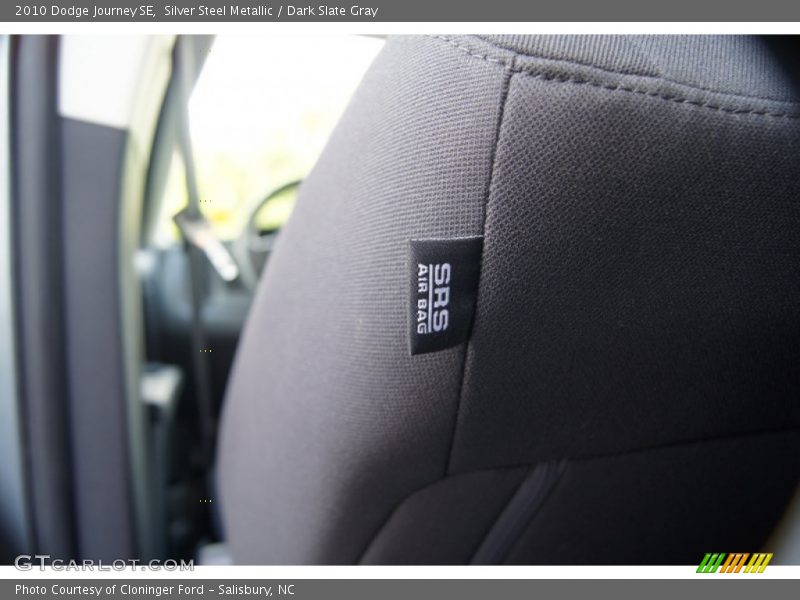 Silver Steel Metallic / Dark Slate Gray 2010 Dodge Journey SE