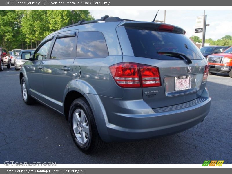 Silver Steel Metallic / Dark Slate Gray 2010 Dodge Journey SE