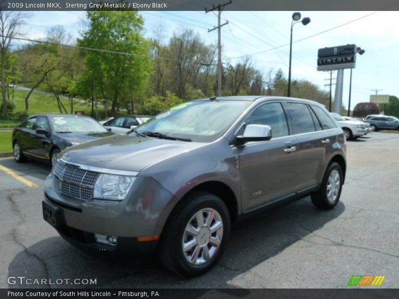 Sterling Grey Metallic / Ebony Black 2009 Lincoln MKX