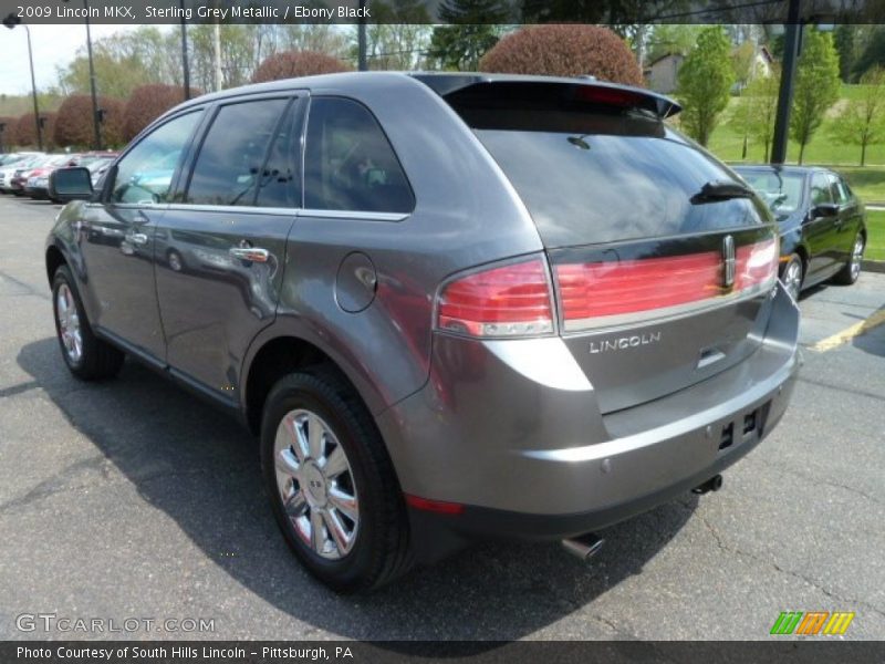 Sterling Grey Metallic / Ebony Black 2009 Lincoln MKX