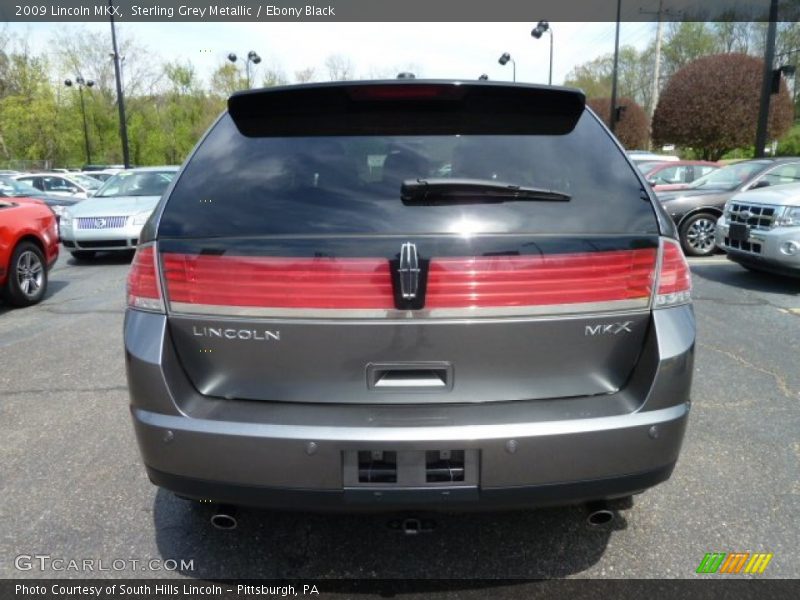 Sterling Grey Metallic / Ebony Black 2009 Lincoln MKX