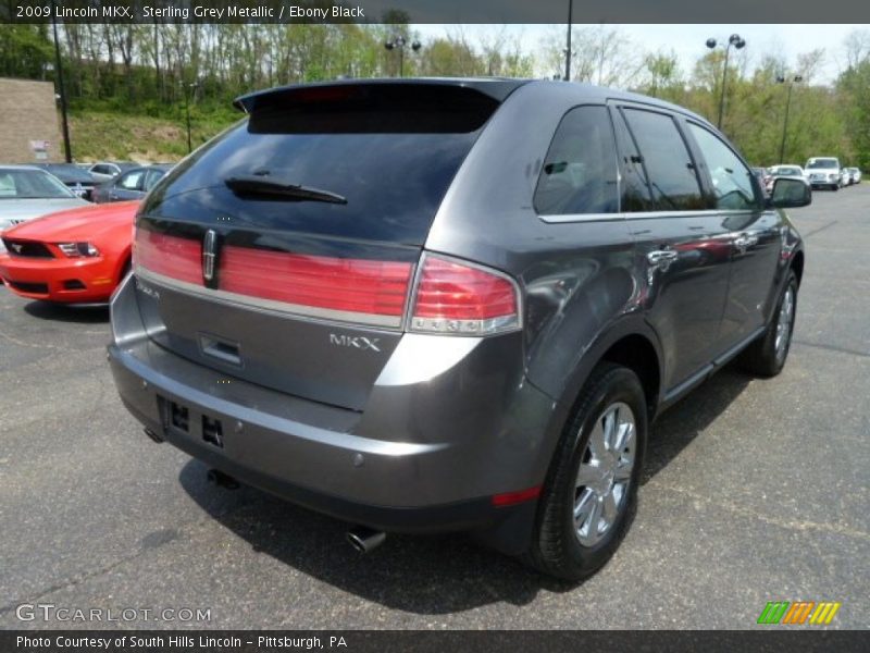 Sterling Grey Metallic / Ebony Black 2009 Lincoln MKX