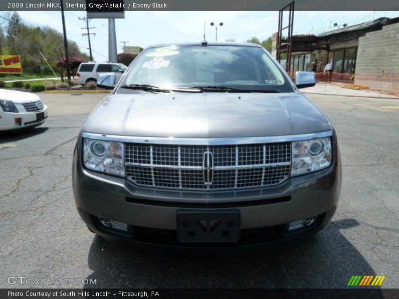 Sterling Grey Metallic / Ebony Black 2009 Lincoln MKX