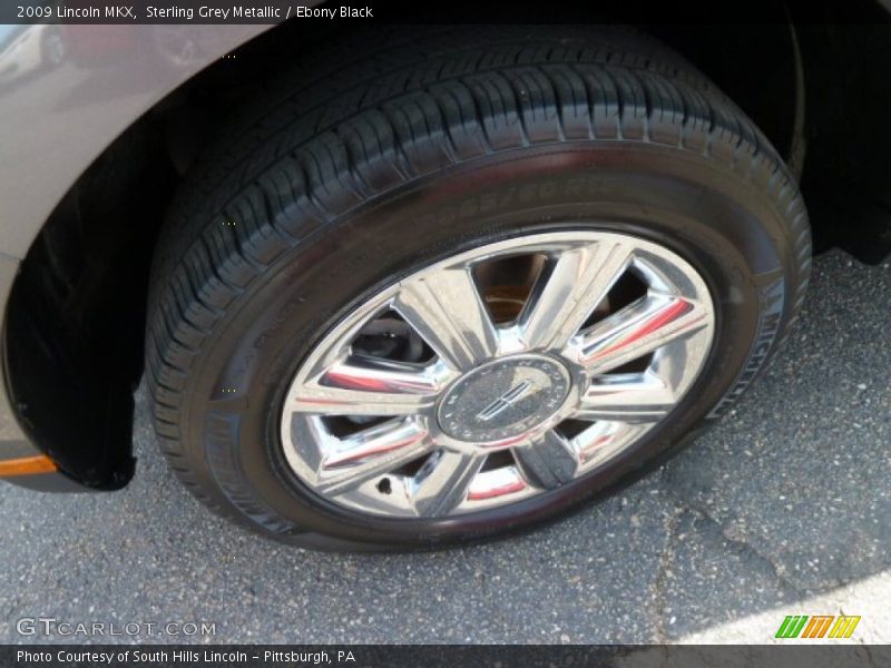 Sterling Grey Metallic / Ebony Black 2009 Lincoln MKX