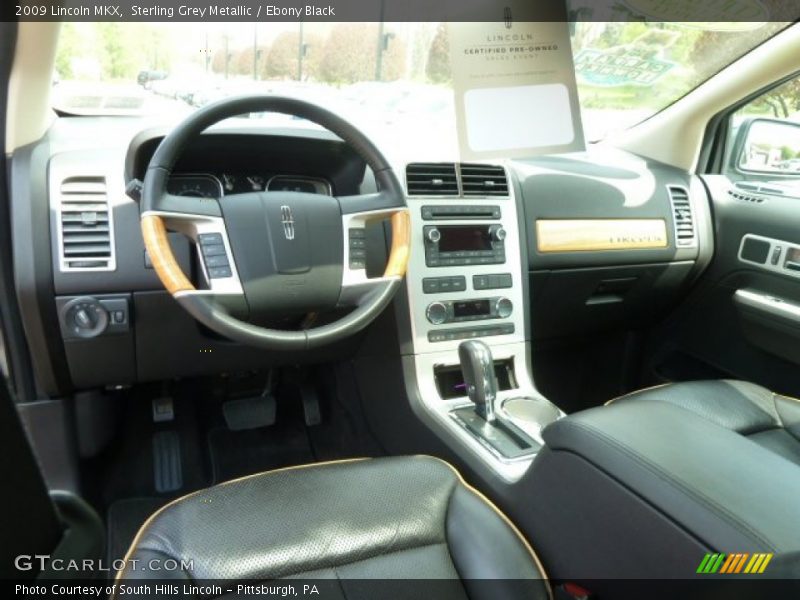 Sterling Grey Metallic / Ebony Black 2009 Lincoln MKX