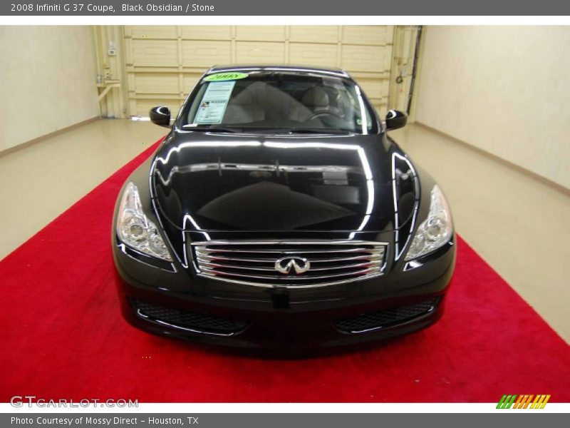 Black Obsidian / Stone 2008 Infiniti G 37 Coupe