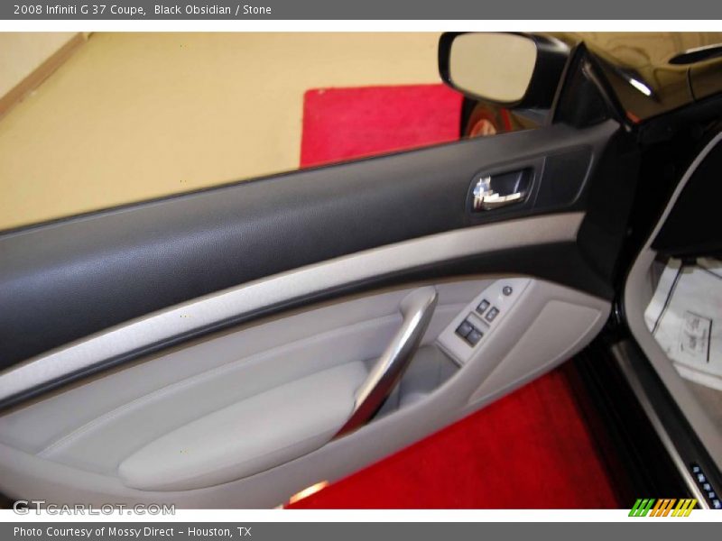 Black Obsidian / Stone 2008 Infiniti G 37 Coupe
