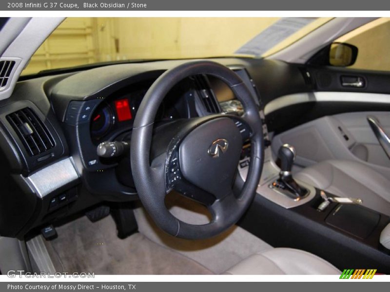 Black Obsidian / Stone 2008 Infiniti G 37 Coupe