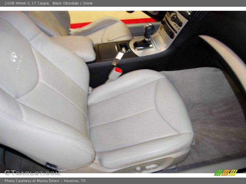 Black Obsidian / Stone 2008 Infiniti G 37 Coupe