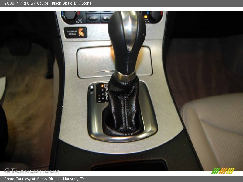 Black Obsidian / Stone 2008 Infiniti G 37 Coupe