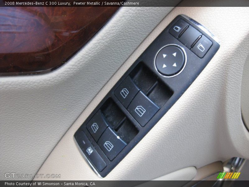 Pewter Metallic / Savanna/Cashmere 2008 Mercedes-Benz C 300 Luxury