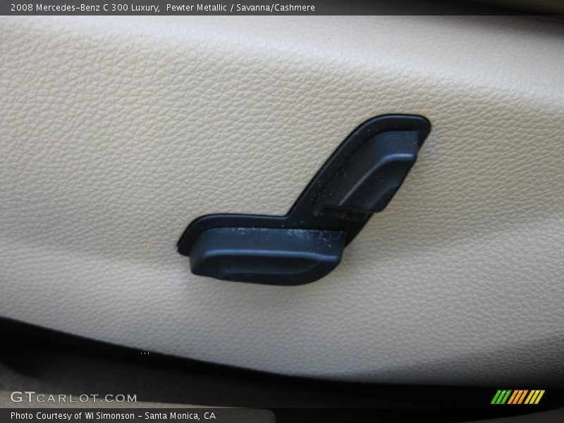 Pewter Metallic / Savanna/Cashmere 2008 Mercedes-Benz C 300 Luxury