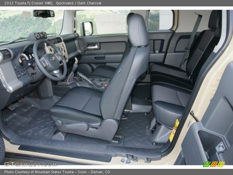 Quicksand / Dark Charcoal 2012 Toyota FJ Cruiser 4WD