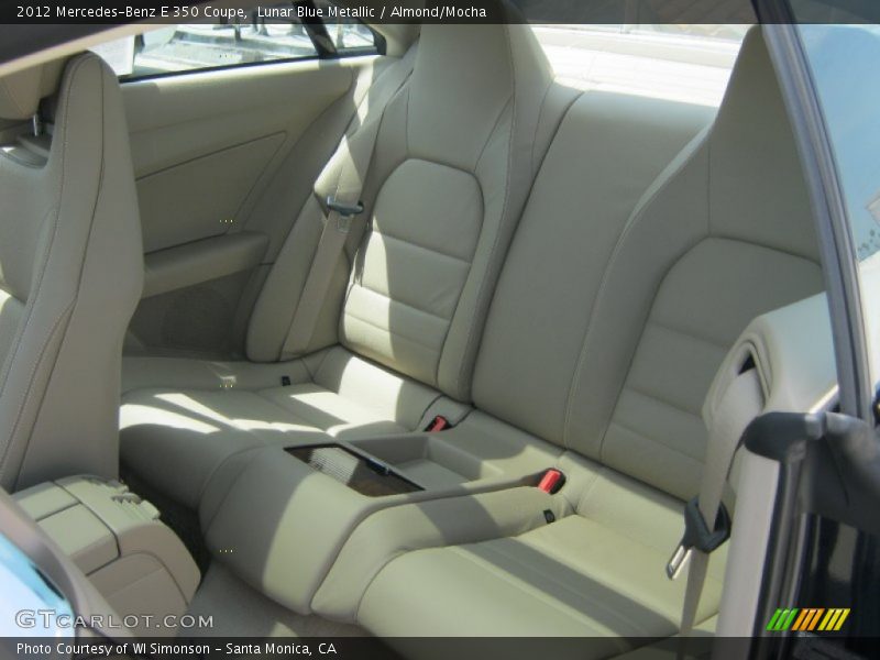 Lunar Blue Metallic / Almond/Mocha 2012 Mercedes-Benz E 350 Coupe
