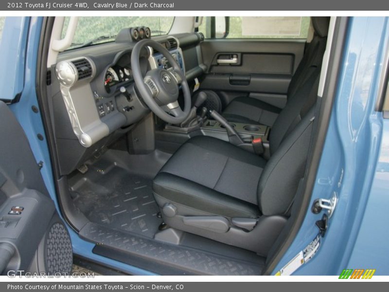 Cavalry Blue / Dark Charcoal 2012 Toyota FJ Cruiser 4WD