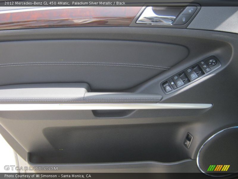 Paladium Silver Metallic / Black 2012 Mercedes-Benz GL 450 4Matic