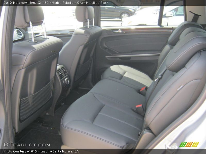 Paladium Silver Metallic / Black 2012 Mercedes-Benz GL 450 4Matic