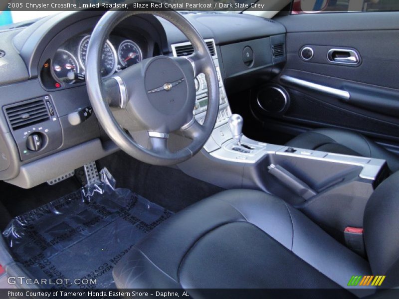 Blaze Red Crystal Pearlcoat / Dark Slate Grey 2005 Chrysler Crossfire Limited Roadster