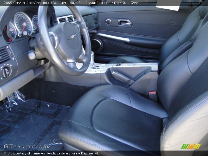Blaze Red Crystal Pearlcoat / Dark Slate Grey 2005 Chrysler Crossfire Limited Roadster