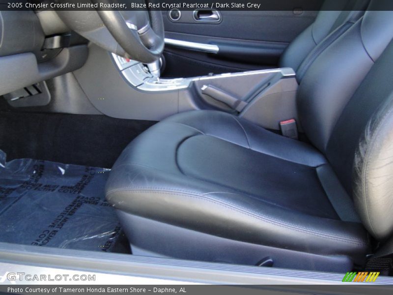 Blaze Red Crystal Pearlcoat / Dark Slate Grey 2005 Chrysler Crossfire Limited Roadster