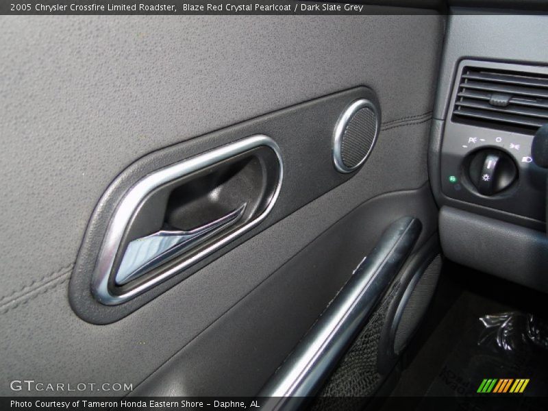 Blaze Red Crystal Pearlcoat / Dark Slate Grey 2005 Chrysler Crossfire Limited Roadster