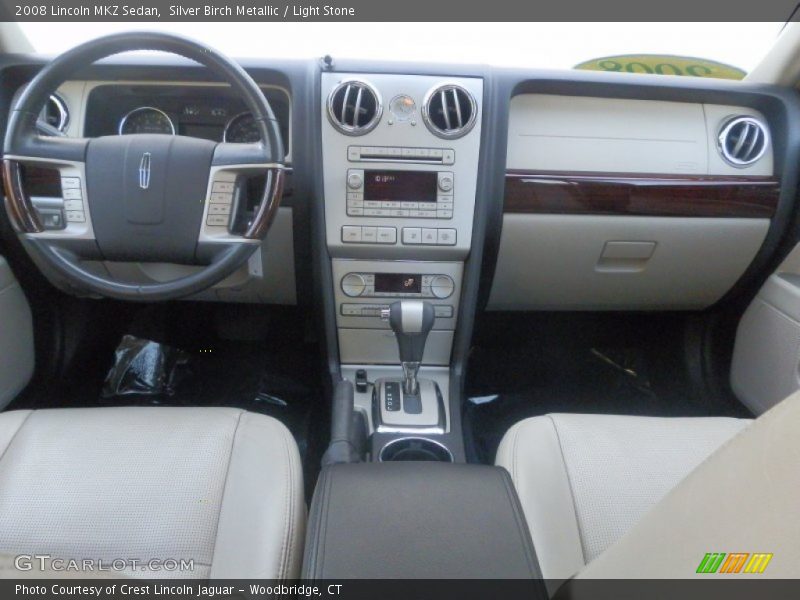 Silver Birch Metallic / Light Stone 2008 Lincoln MKZ Sedan