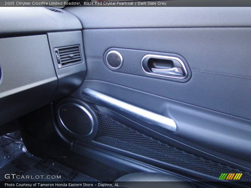 Blaze Red Crystal Pearlcoat / Dark Slate Grey 2005 Chrysler Crossfire Limited Roadster