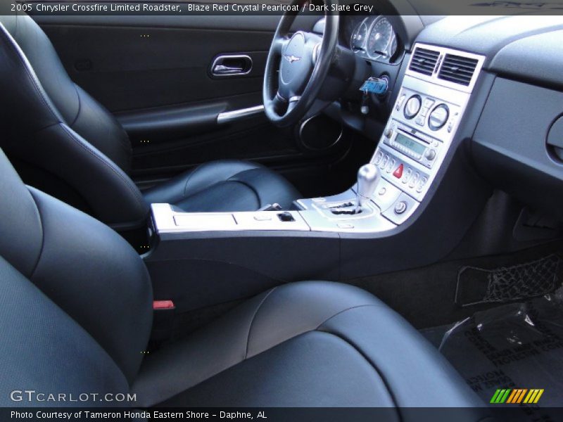 Blaze Red Crystal Pearlcoat / Dark Slate Grey 2005 Chrysler Crossfire Limited Roadster