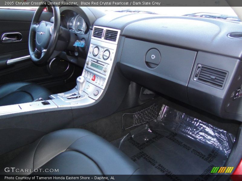 Blaze Red Crystal Pearlcoat / Dark Slate Grey 2005 Chrysler Crossfire Limited Roadster