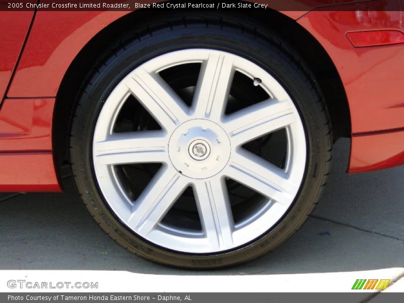 Blaze Red Crystal Pearlcoat / Dark Slate Grey 2005 Chrysler Crossfire Limited Roadster
