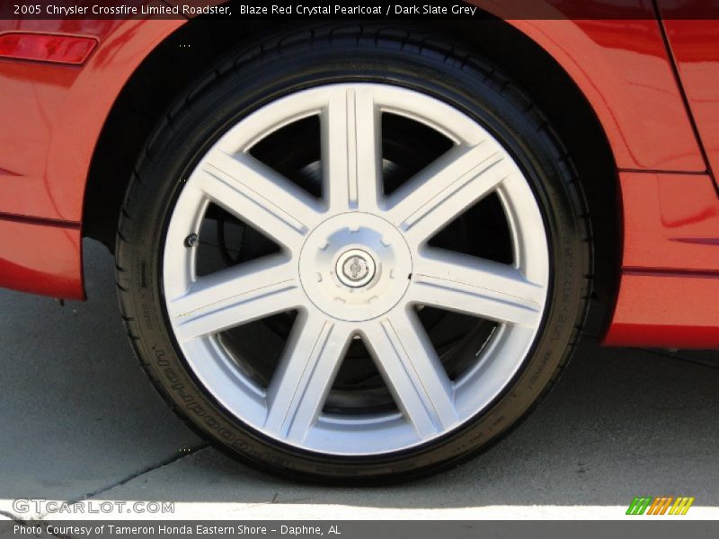 Blaze Red Crystal Pearlcoat / Dark Slate Grey 2005 Chrysler Crossfire Limited Roadster