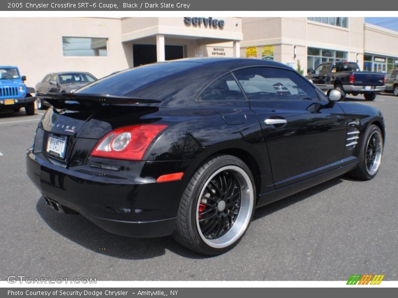 Black / Dark Slate Grey 2005 Chrysler Crossfire SRT-6 Coupe