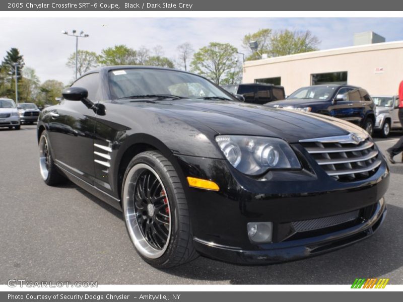 Black / Dark Slate Grey 2005 Chrysler Crossfire SRT-6 Coupe