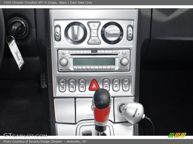 Controls of 2005 Crossfire SRT-6 Coupe