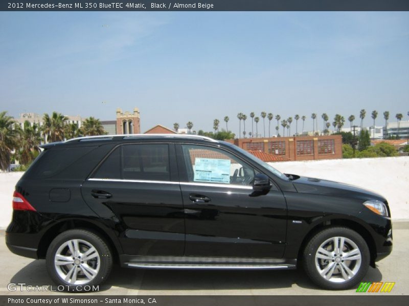 Black / Almond Beige 2012 Mercedes-Benz ML 350 BlueTEC 4Matic