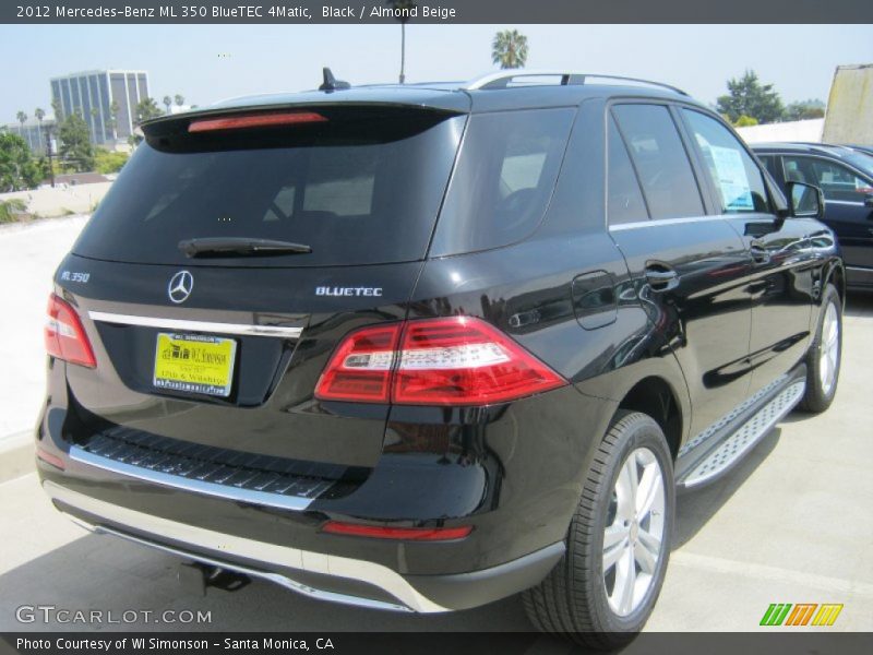 Black / Almond Beige 2012 Mercedes-Benz ML 350 BlueTEC 4Matic