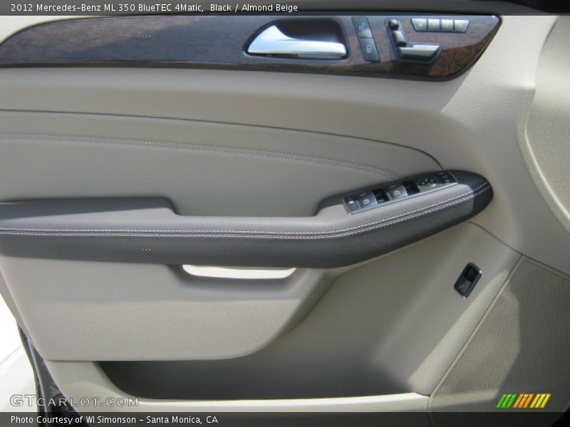 Black / Almond Beige 2012 Mercedes-Benz ML 350 BlueTEC 4Matic
