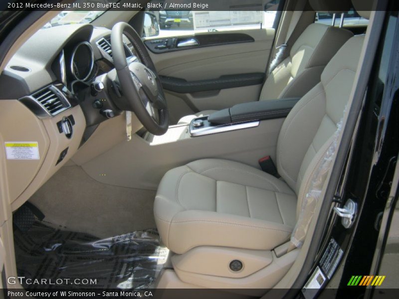 Black / Almond Beige 2012 Mercedes-Benz ML 350 BlueTEC 4Matic